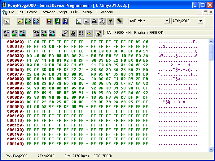 Serial Eeprom Programmer 93c56